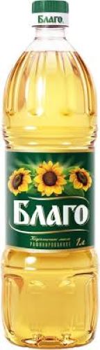 Масло подсолнечное Благо 1л