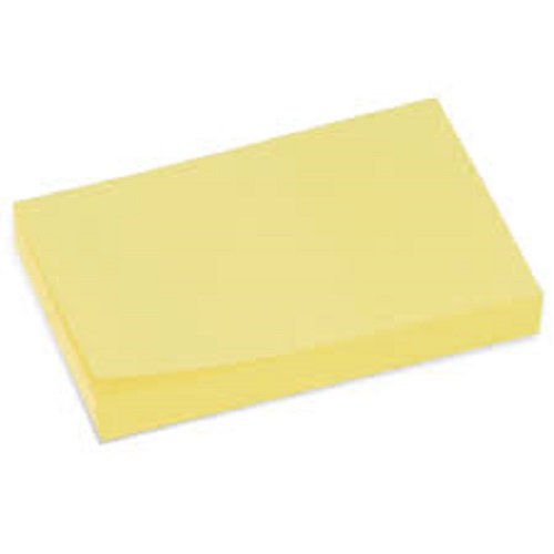 Блок самокл.бумажный 100л.76*76 желтый