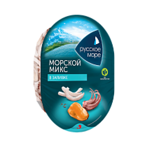 Коктель из морепродуктов в заливке "Морской микс"1/180