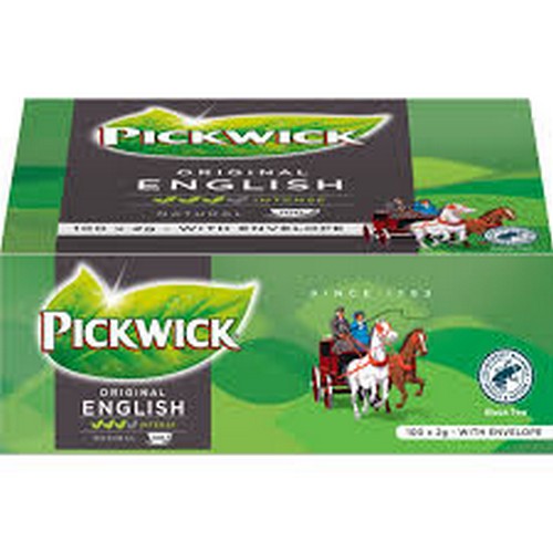 Чай черный пакетир.Pickwick original  english 100шт*2гр 